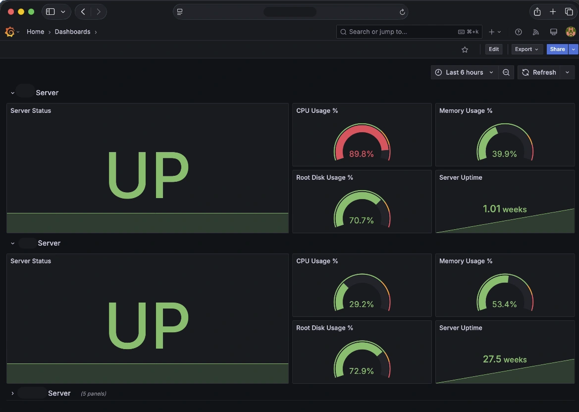 Putting a multi-cloud server fleet behind one live dashboard
